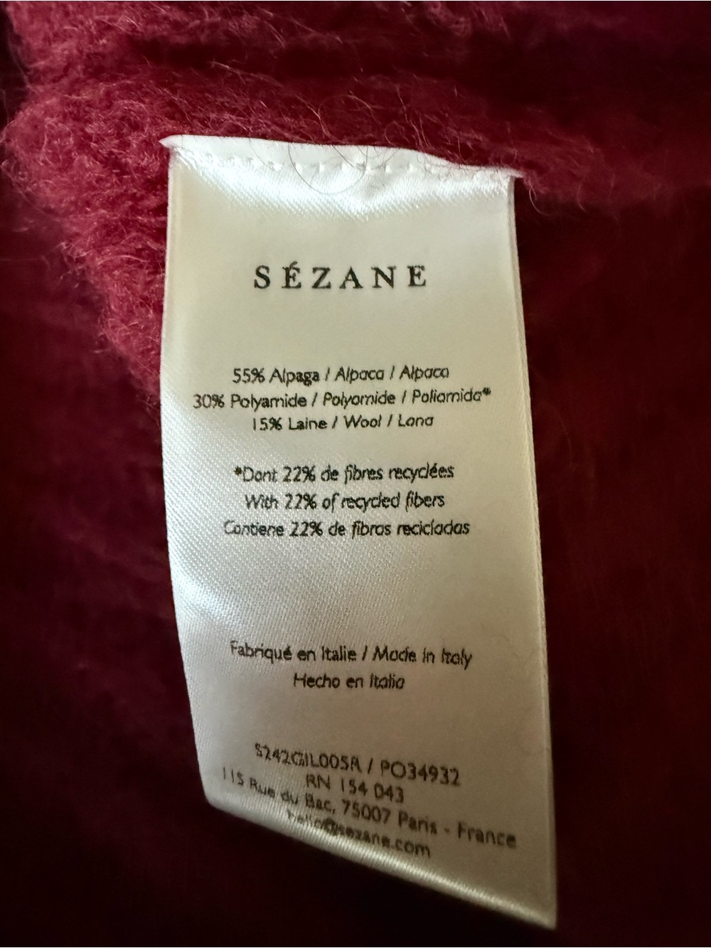 Sezane Emile Cardigan - Picture 3 of 4